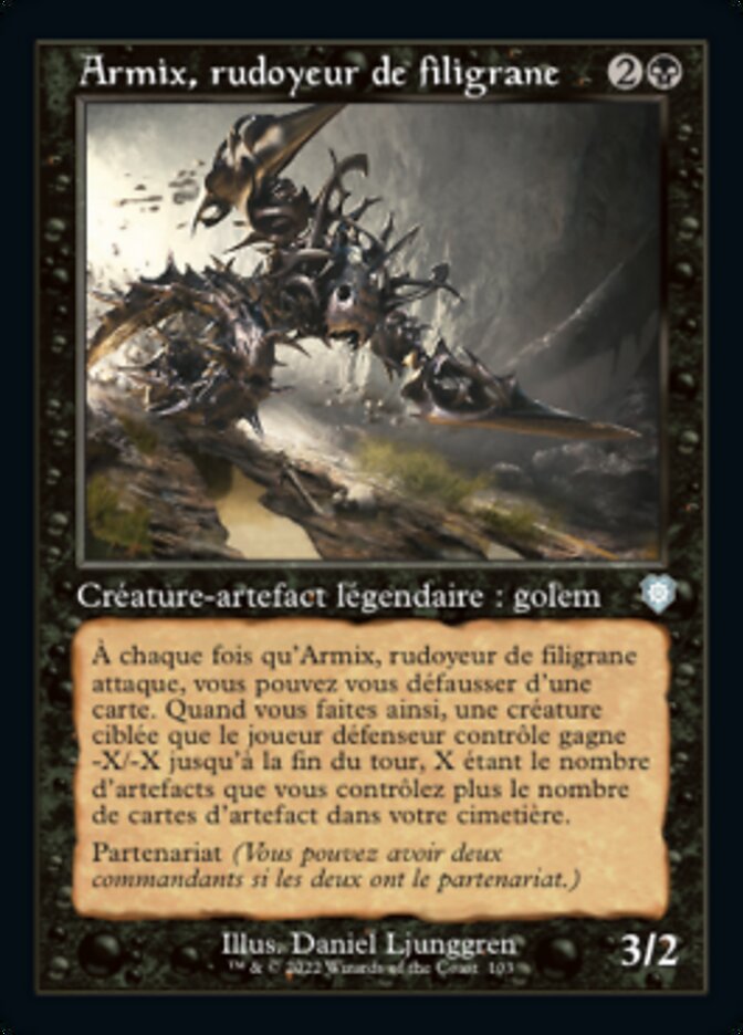 image Armix, rudoyeur de filigrane