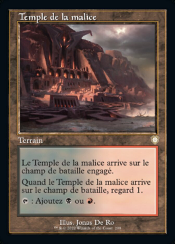 image Temple de la malice