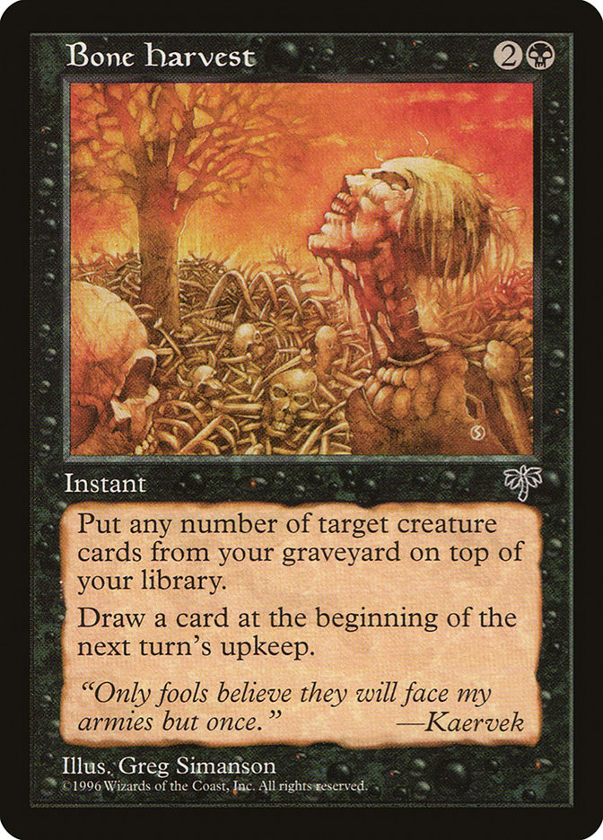 image Bone Harvest