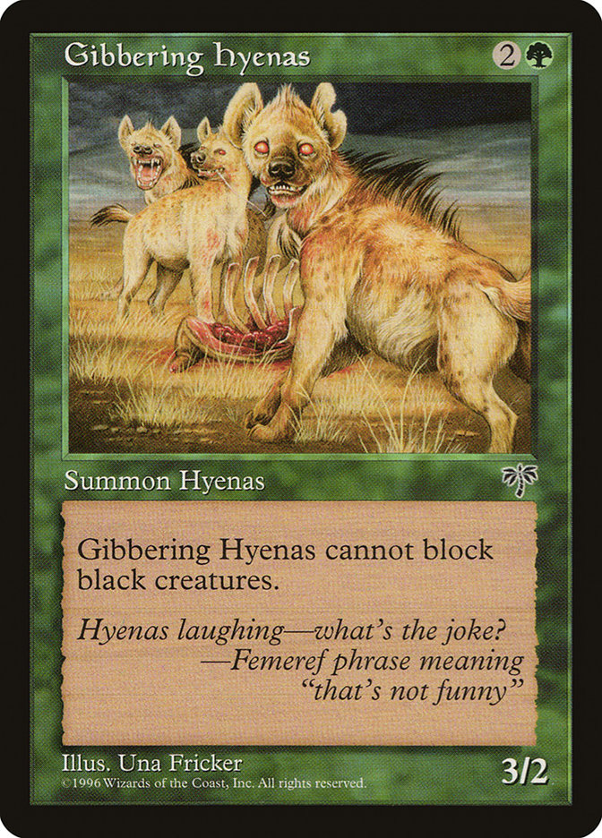 image Gibbering Hyenas