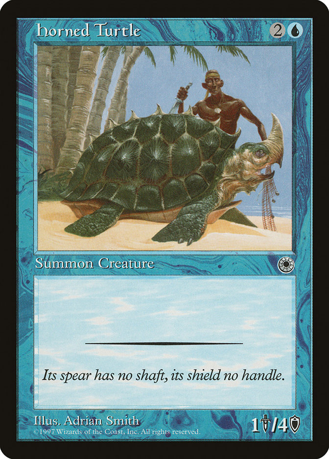 image Horned Turtle