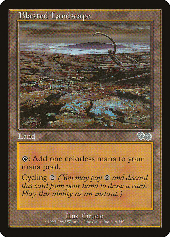 image Blasted Landscape