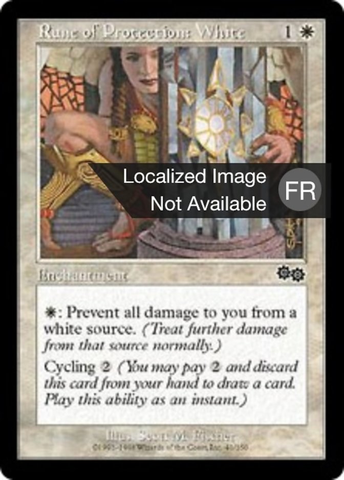 image Rune de protection : Blanc