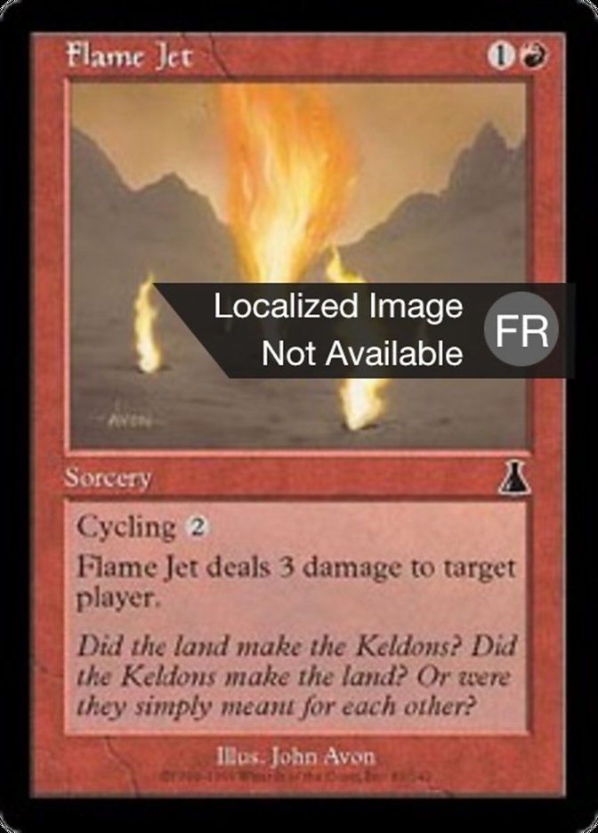 image Jet de Flamme