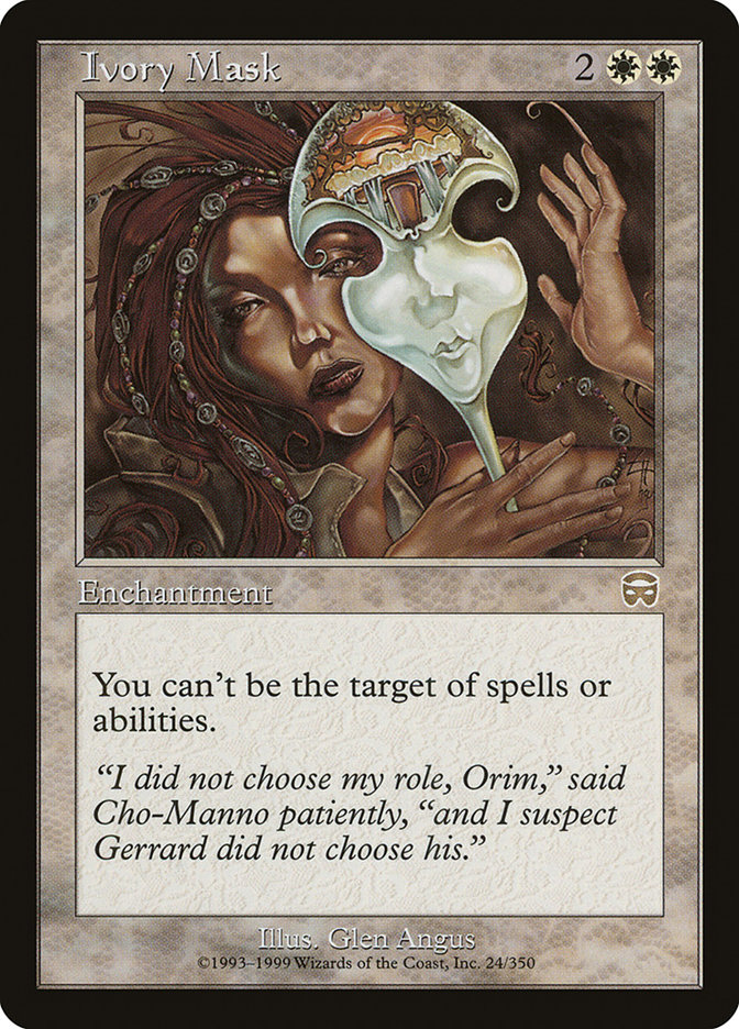 image Ivory Mask