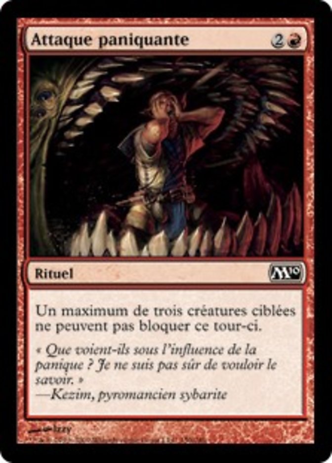 image Attaque paniquante