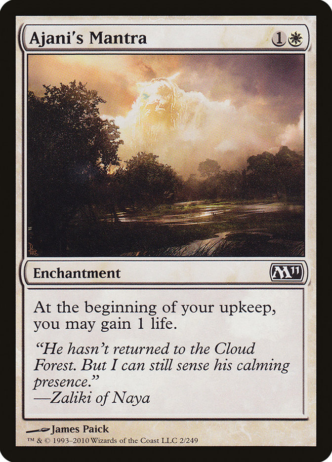 image Ajani's Mantra