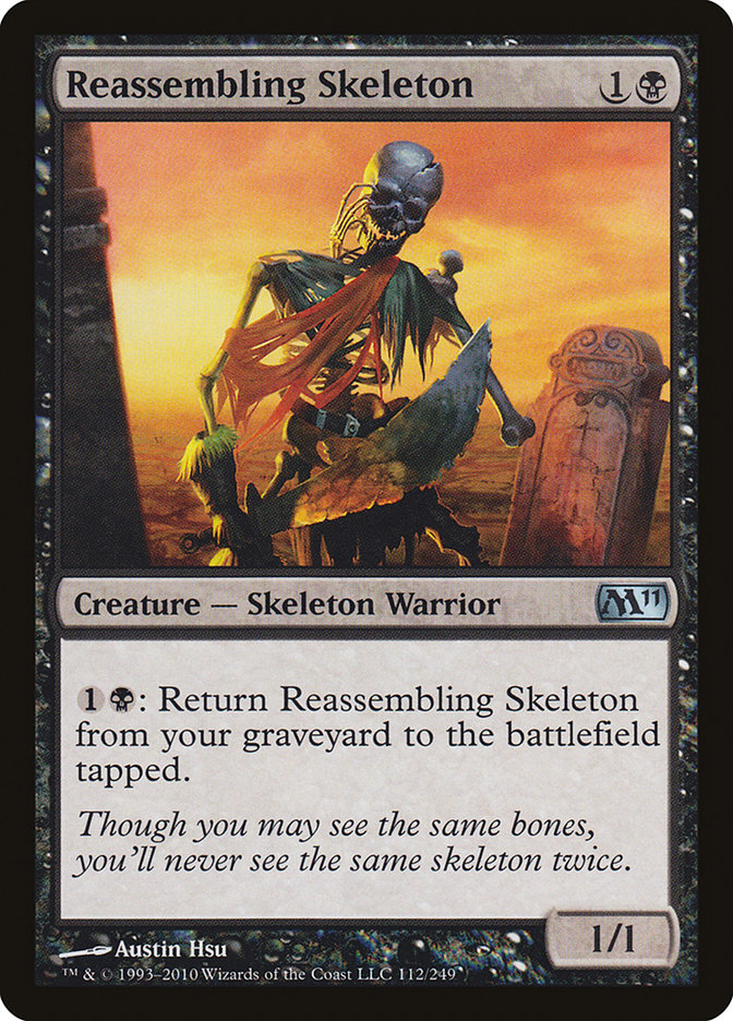 image Reassembling Skeleton