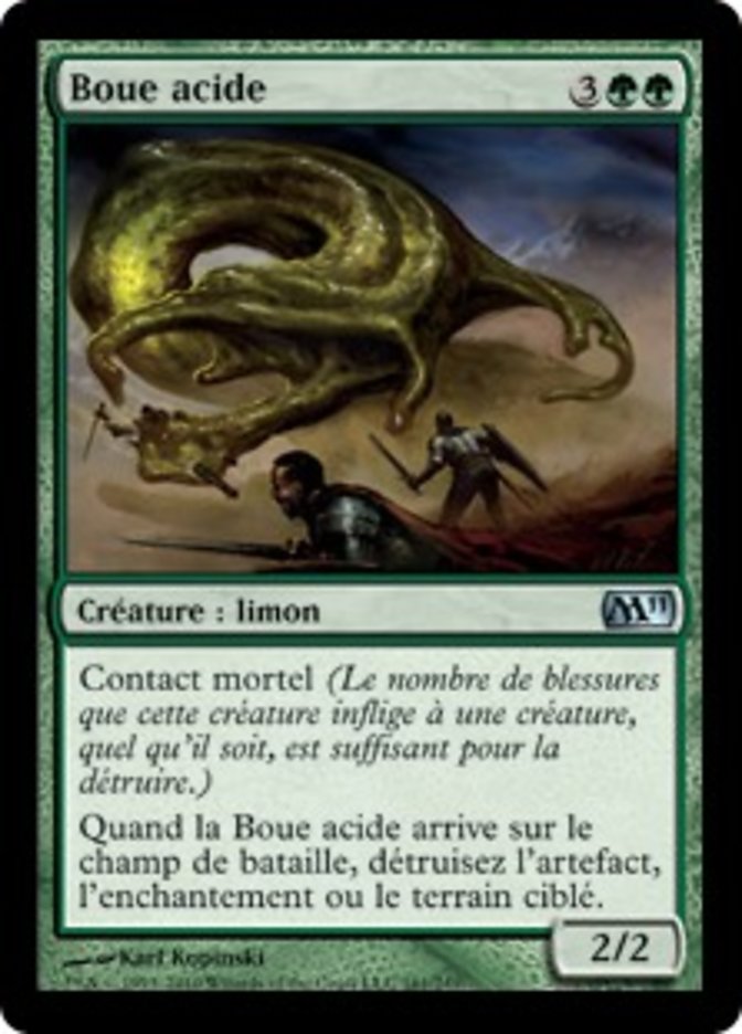 image Boue acide