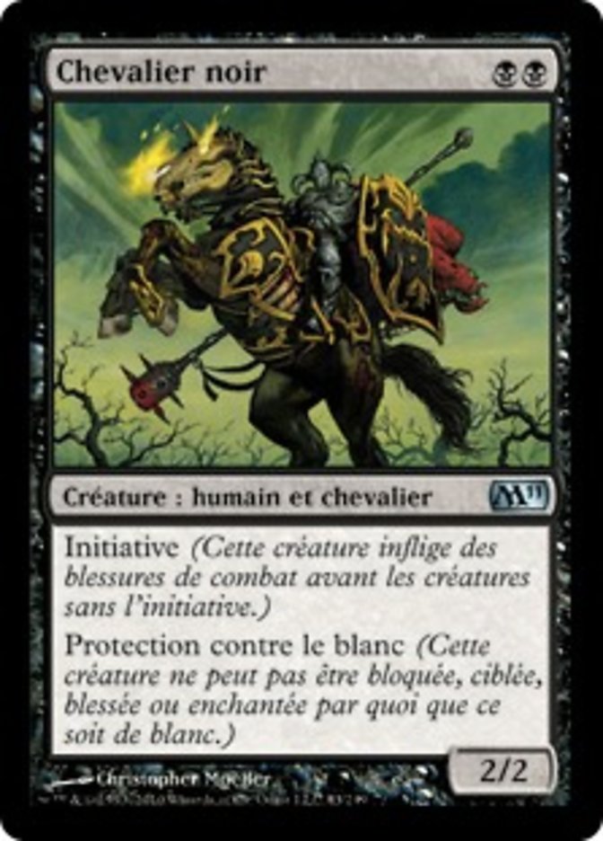 image Chevalier noir