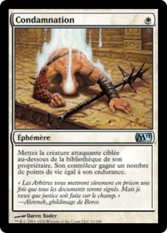 image Condamnation