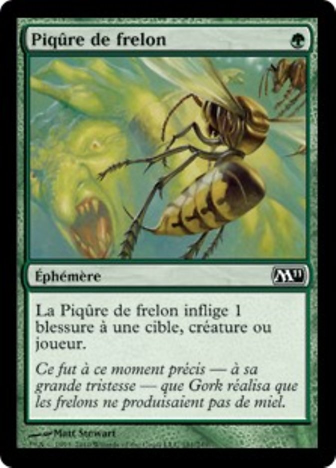image Piqûre de frelon