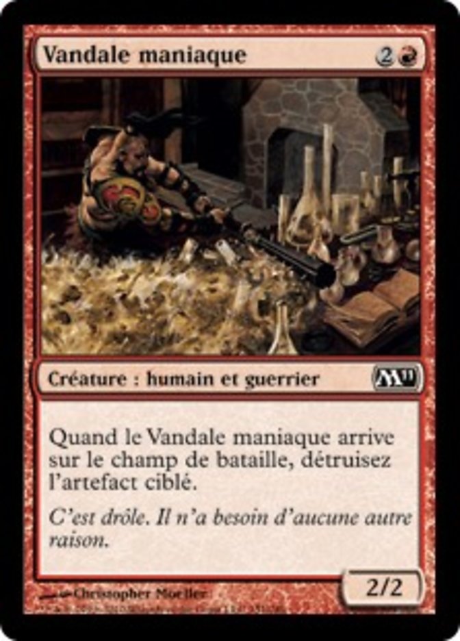 image Vandale maniaque
