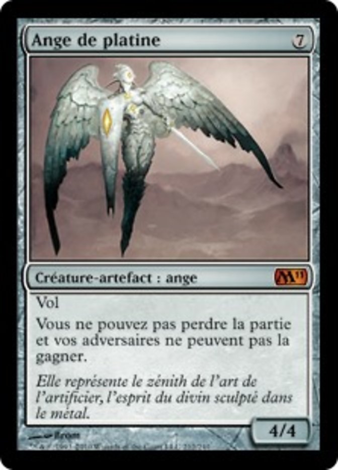 image Ange de platine
