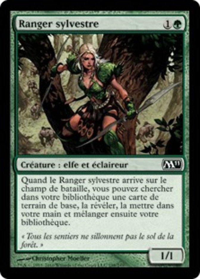image Ranger sylvestre