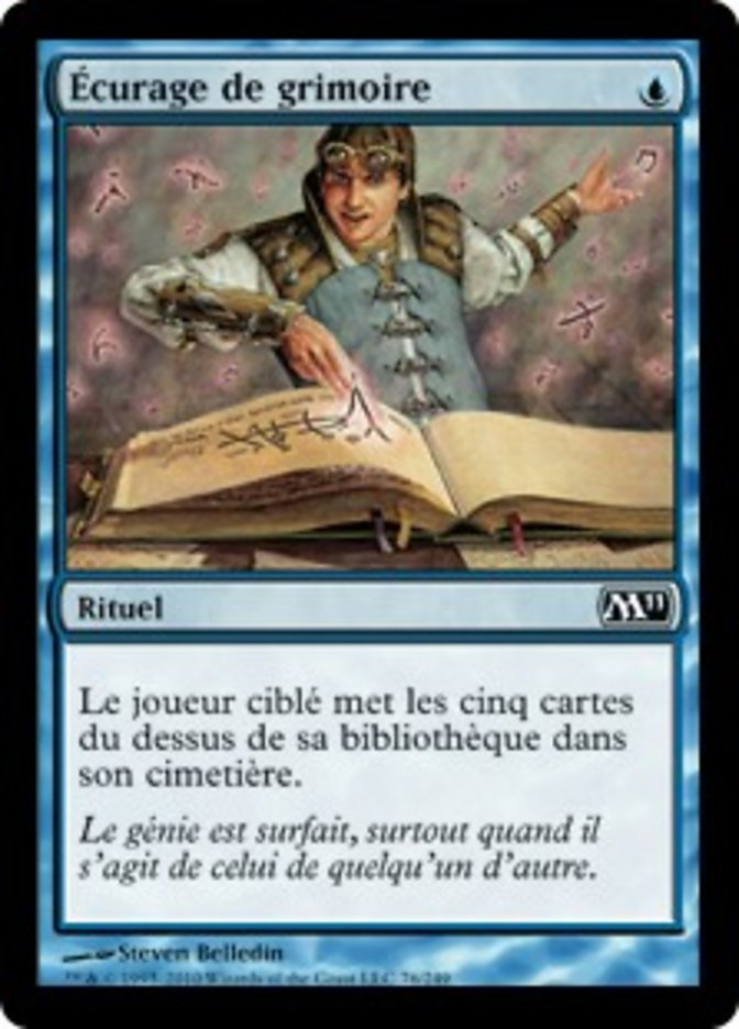 image Écurage de grimoire
