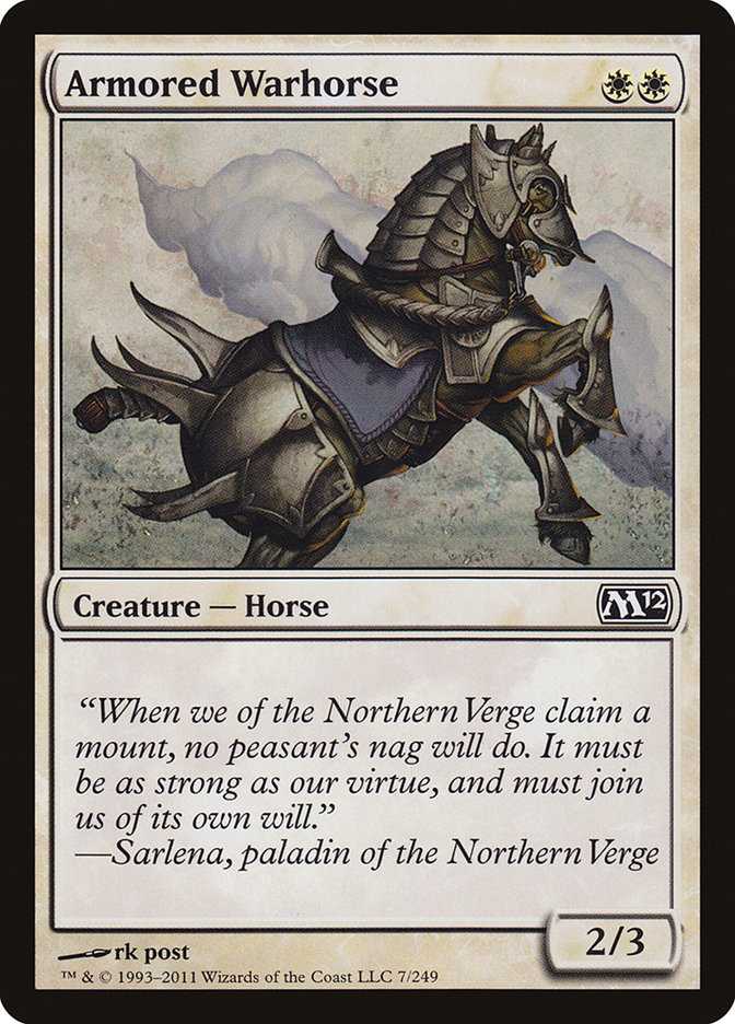 image Armored Warhorse