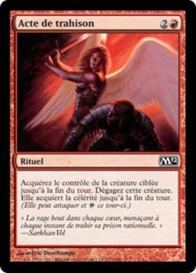 image Acte de trahison