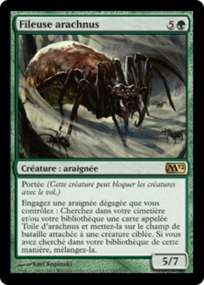 image Fileuse arachnus