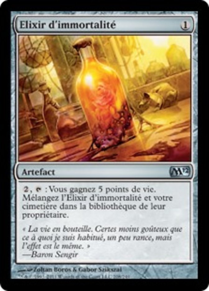 image Elixir d'immortalité