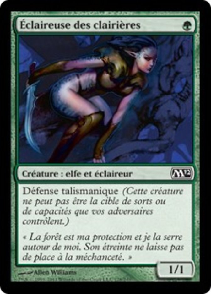 image Éclaireuse des clairières
