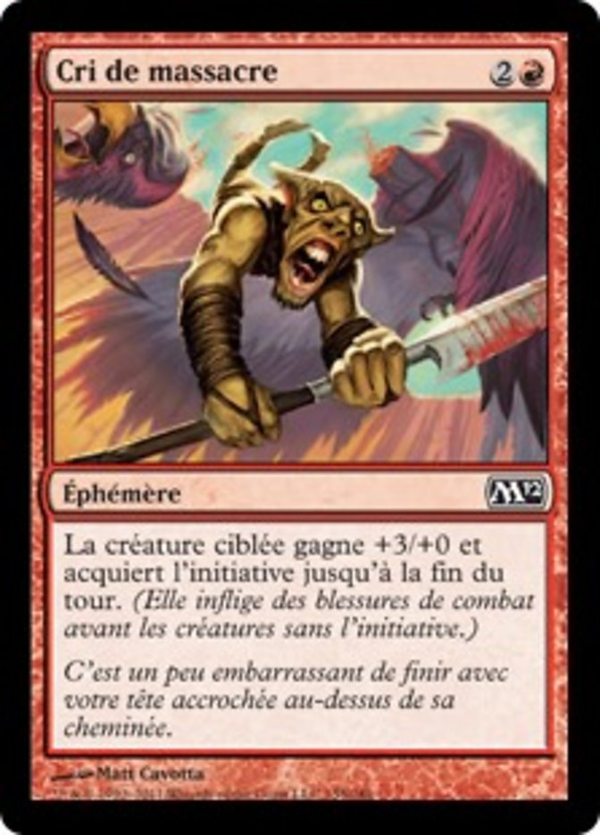 image Cri de massacre
