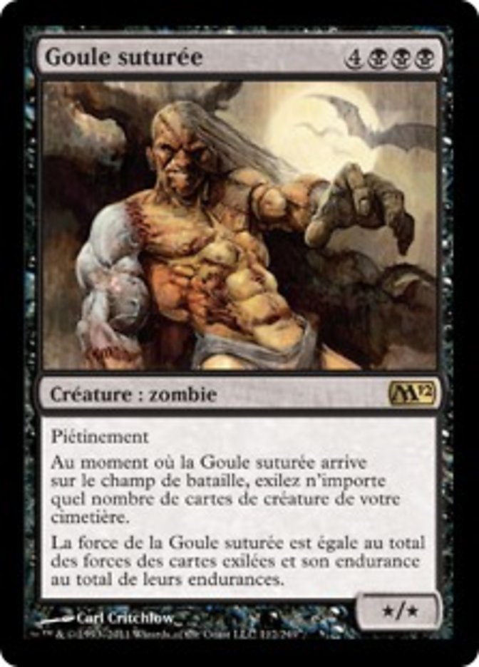 image Goule suturée