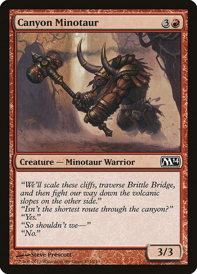 image Canyon Minotaur