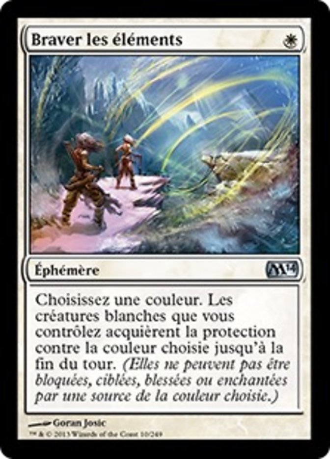 image Braver les éléments