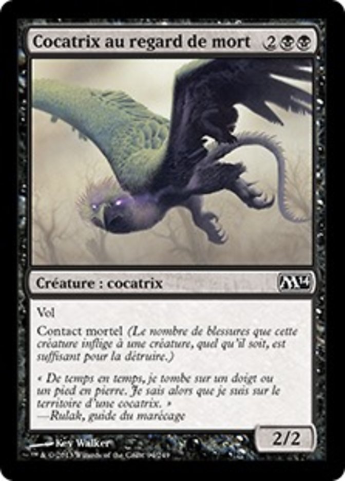 image Cocatrix au regard de mort