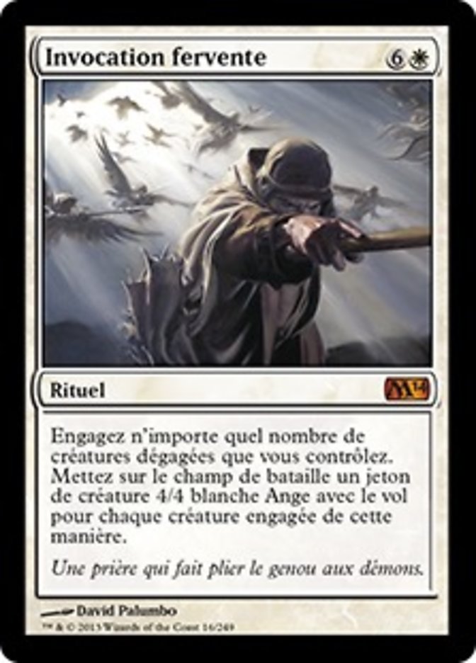 image Invocation fervente