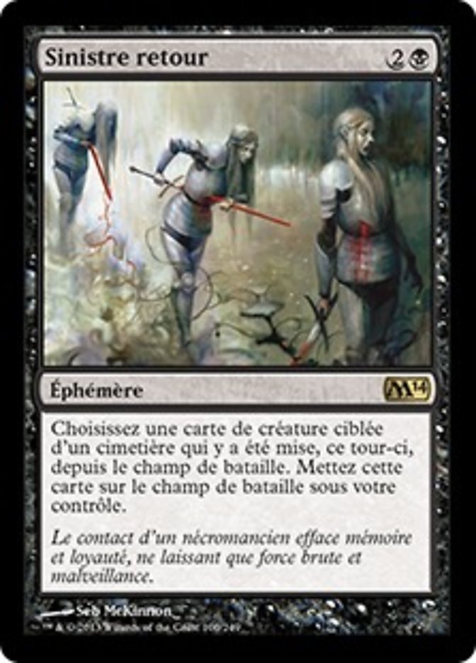 image Sinistre retour