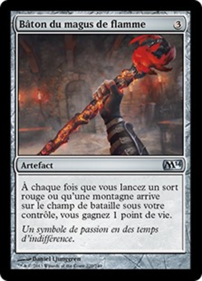 image Bâton du magus de flamme
