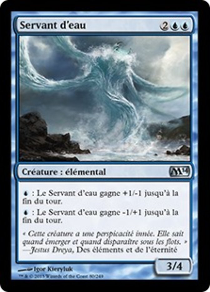 image Servant d'eau