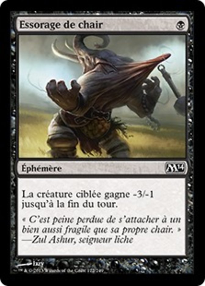 image Essorage de chair