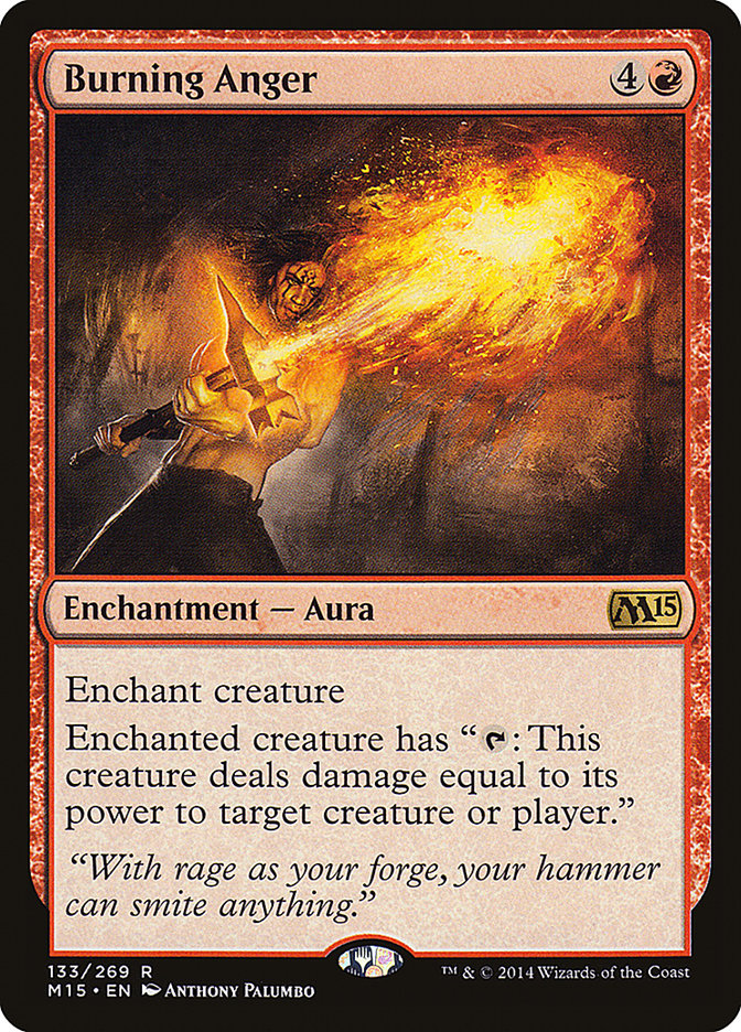 image Burning Anger