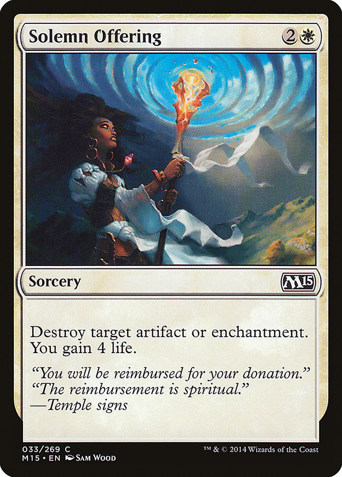 image Solemn Offering