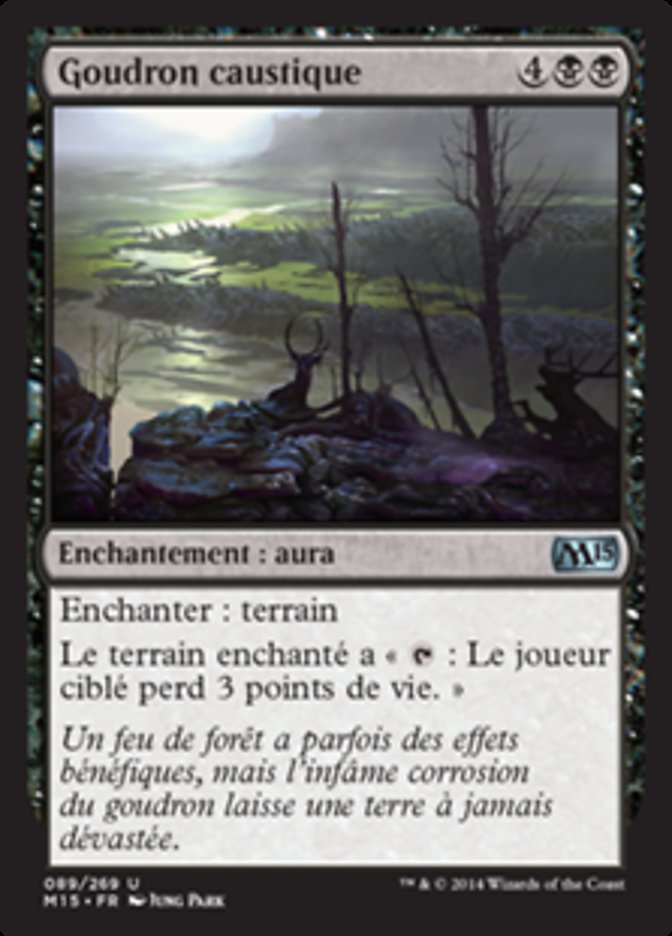 image Goudron caustique