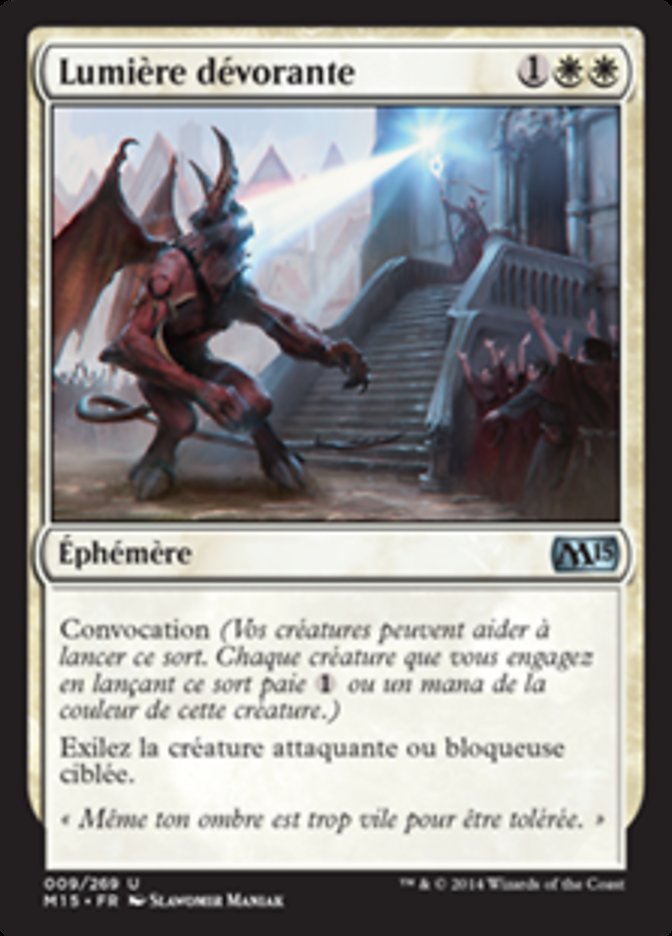 image Lumière dévorante