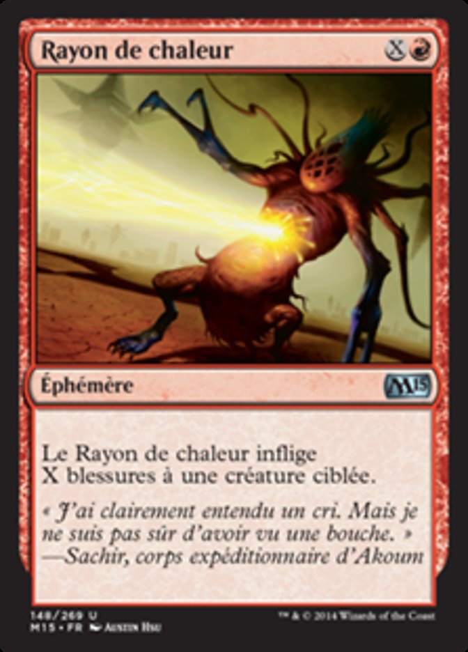 image Rayon de chaleur