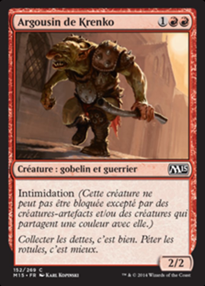 image Argousin de Krenko