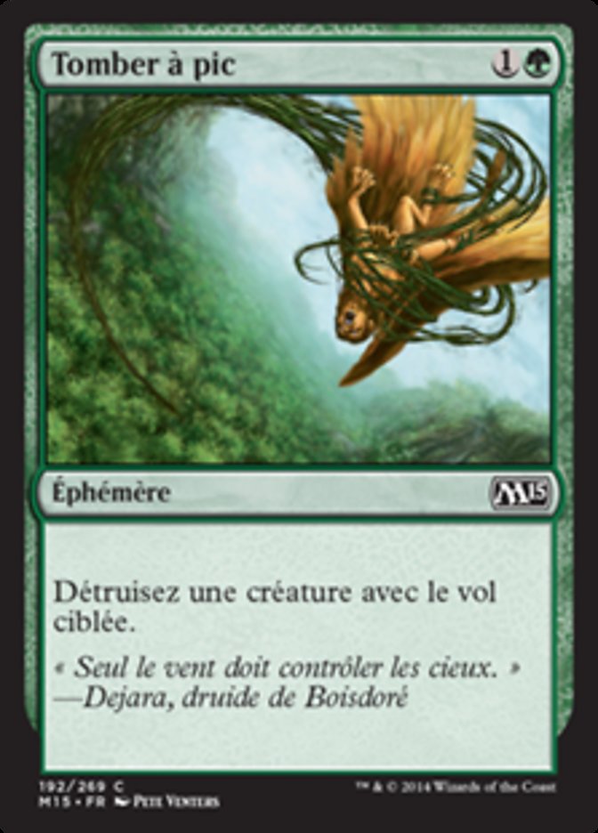 image Tomber à pic