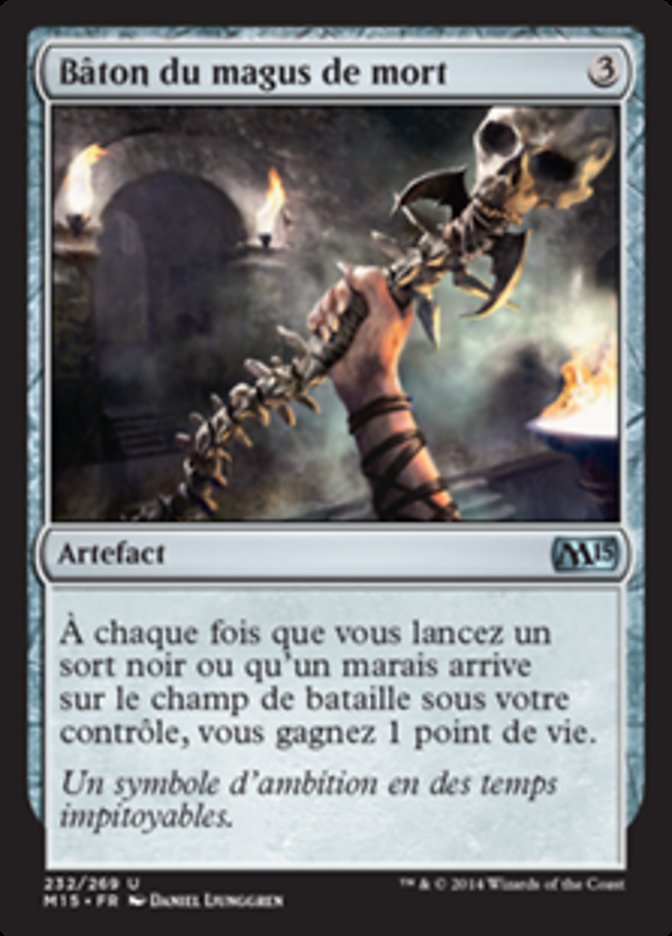 image Bâton du magus de mort