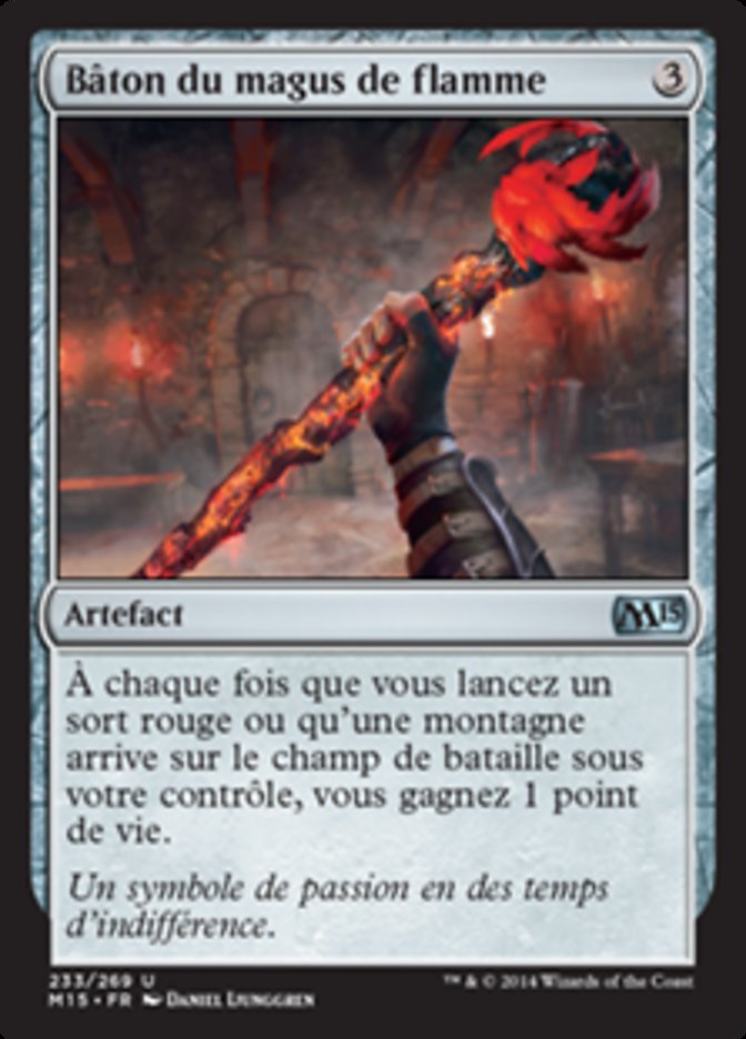 image Bâton du magus de flamme