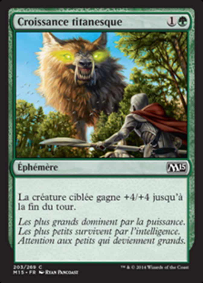 image Croissance titanesque