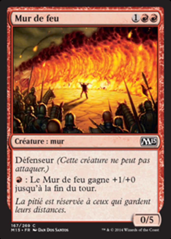 image Mur de feu