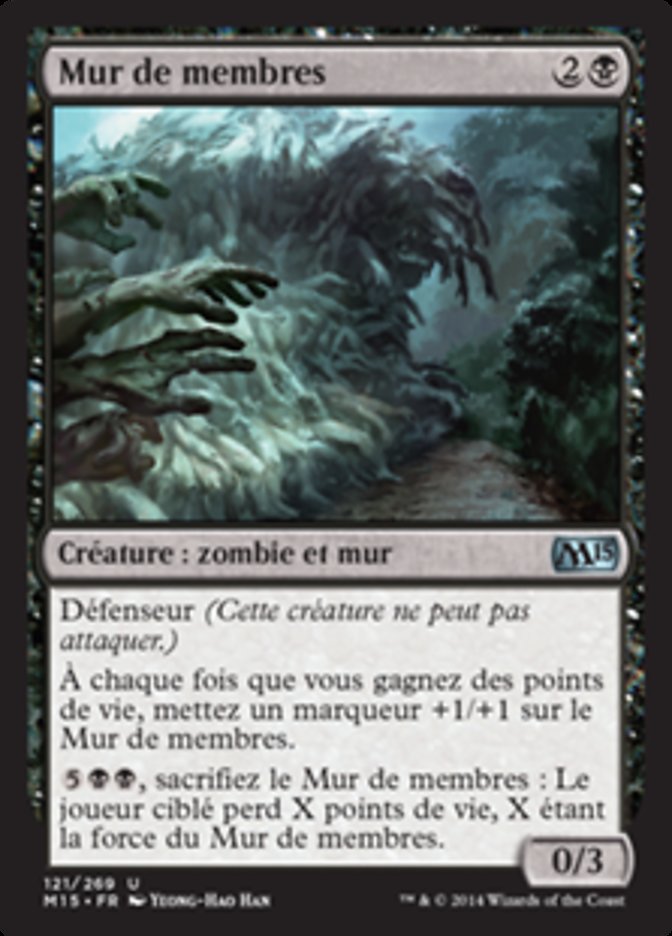 image Mur de membres
