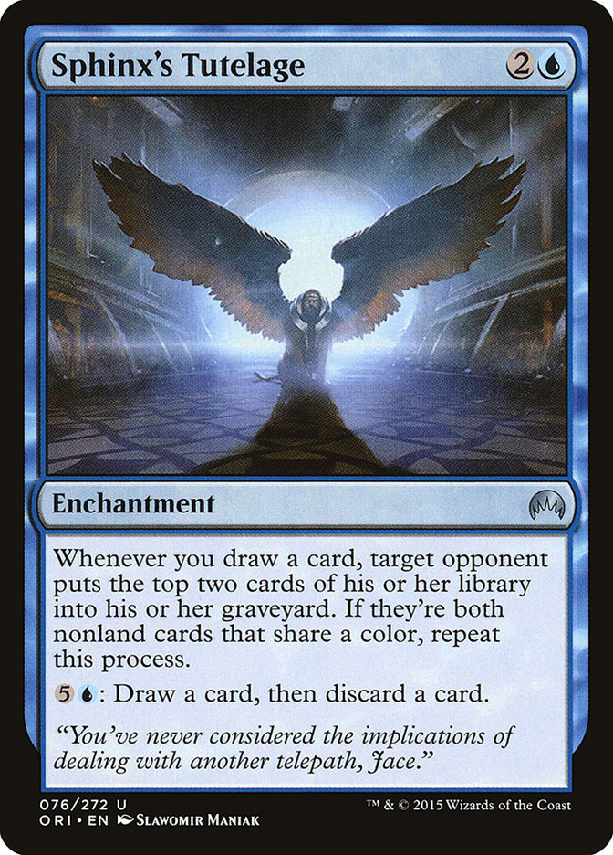 image Sphinx's Tutelage