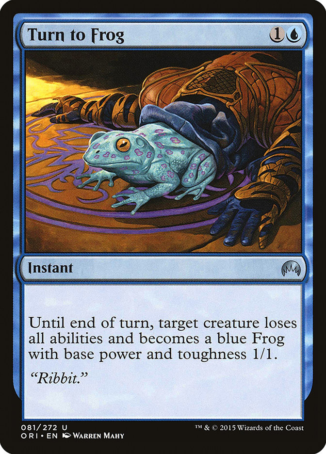 image Turn to Frog