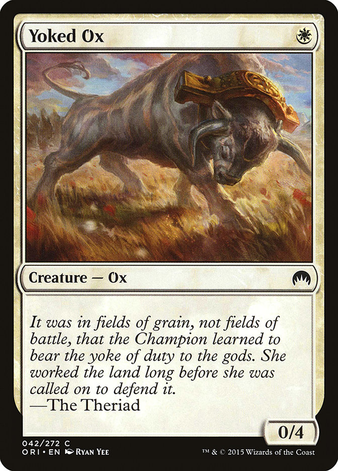 image Yoked Ox